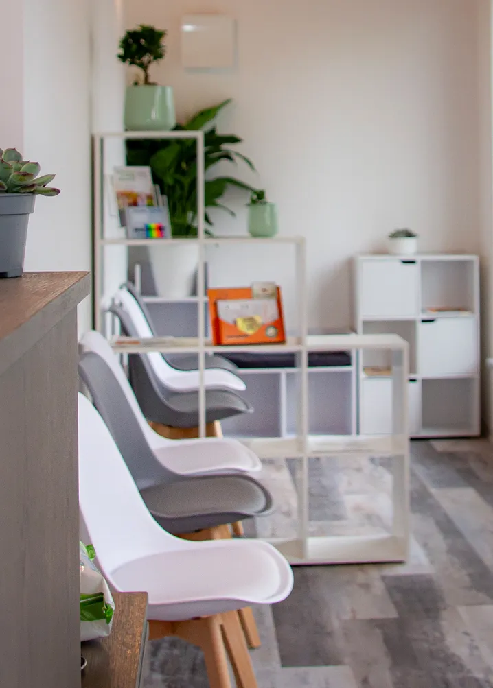 Wartebereich der Praxis